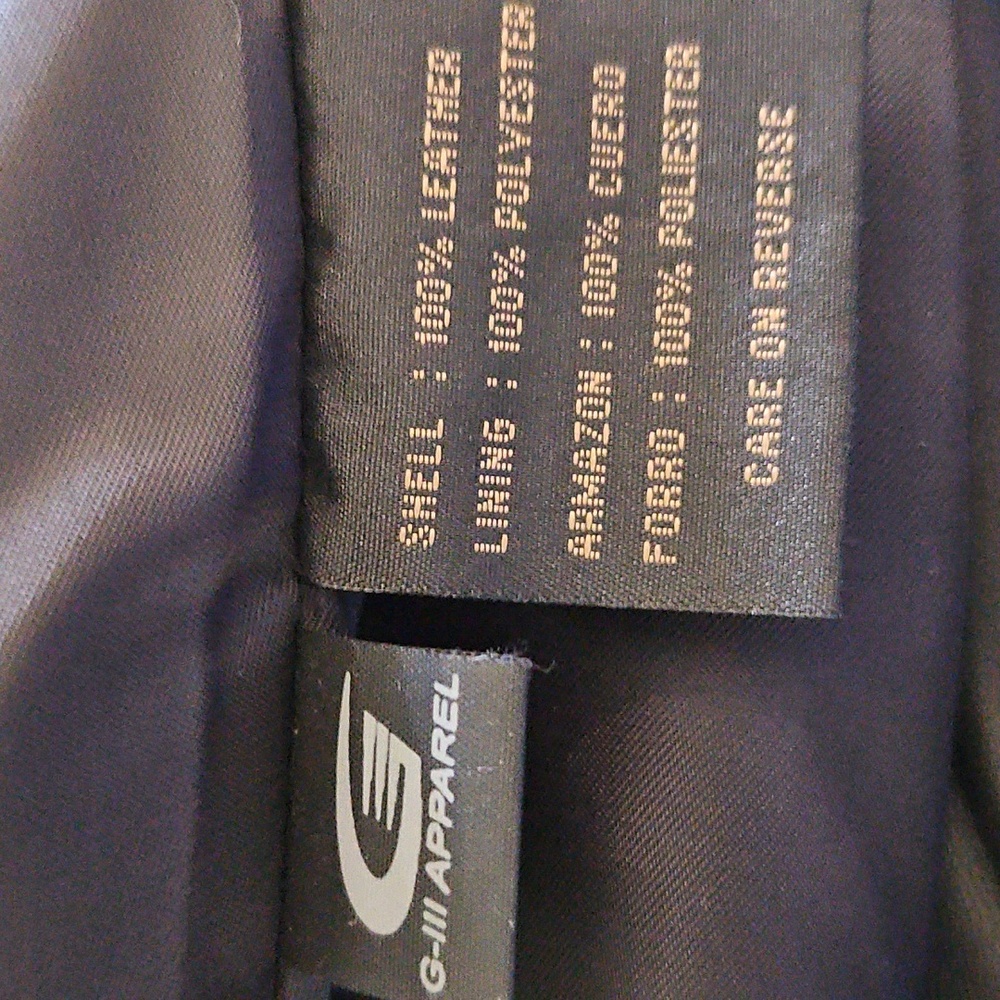 Siena Black Leather Jacket Size Large - Picture 6 of 9